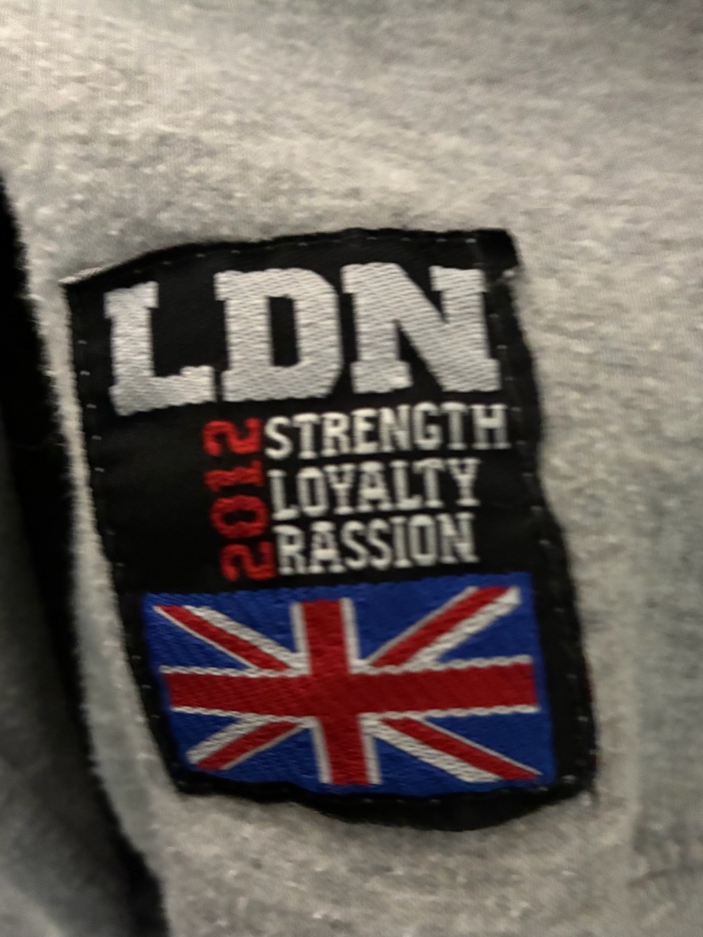 Grey London England Graphic Crewneck Sweatshirt - Picture 5 of 6